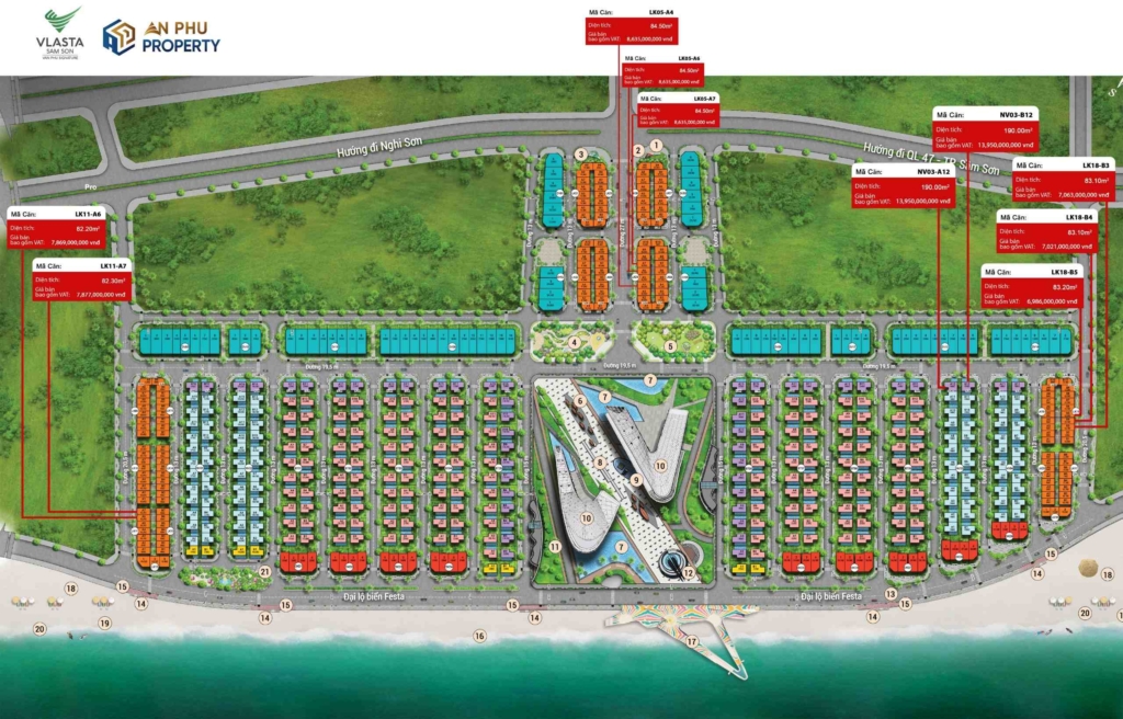 bảng giá vlasta sầm sơn đợt 2